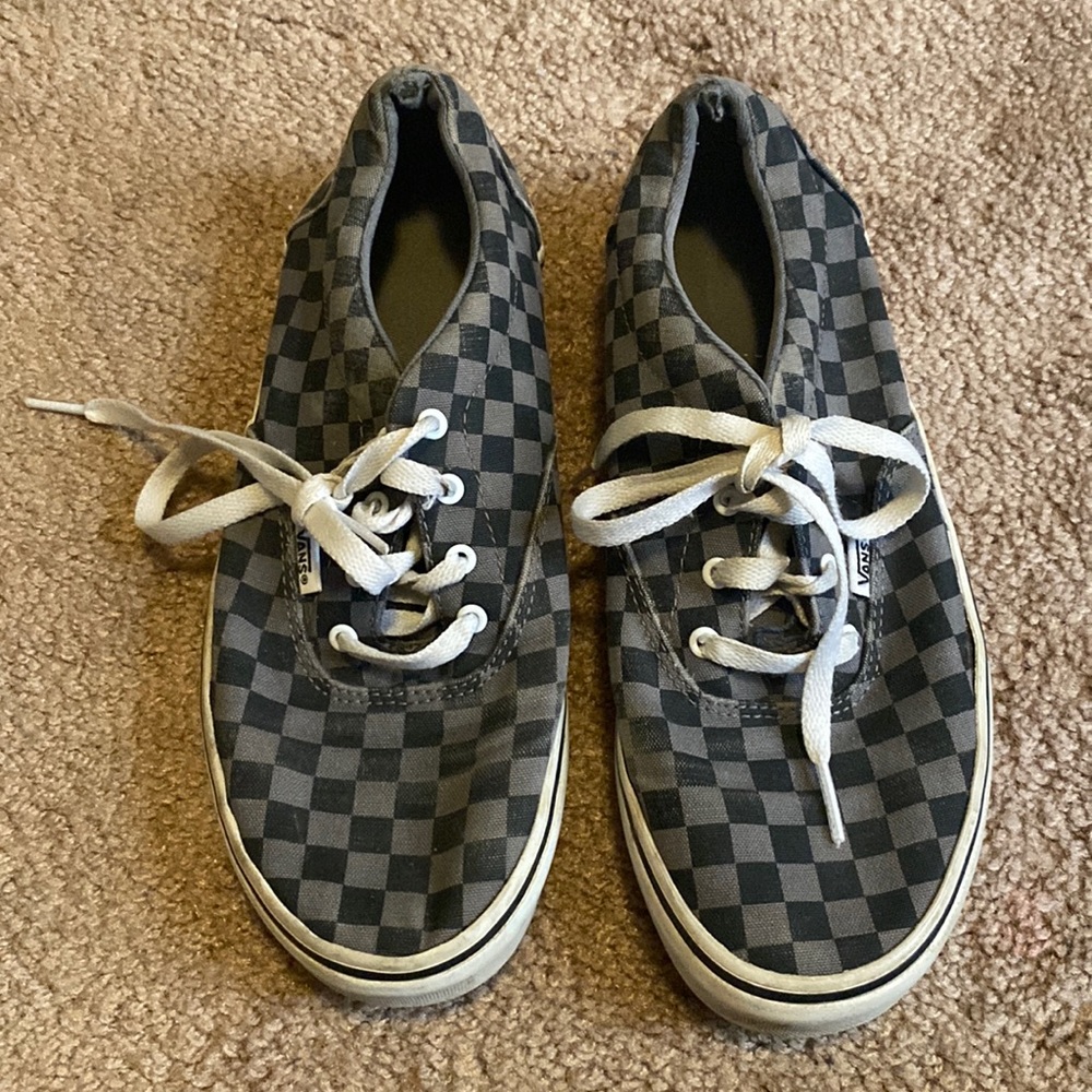 Checkered vans